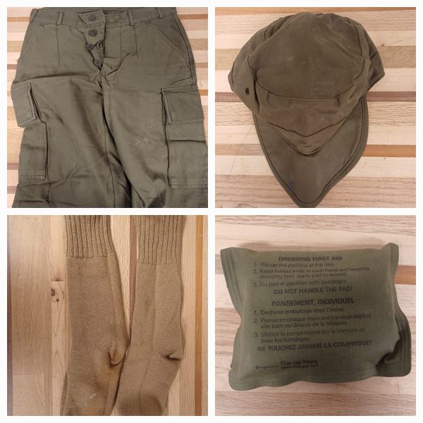Legertas / plunjezak voorzien van kleding en accessoires - Afbeelding 17