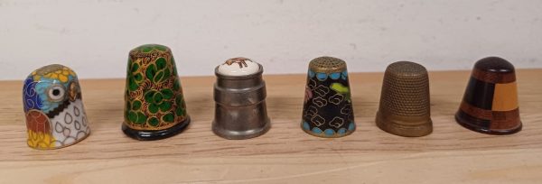 Vintage vingerhoedjes - 49 stuks - Afbeelding 9