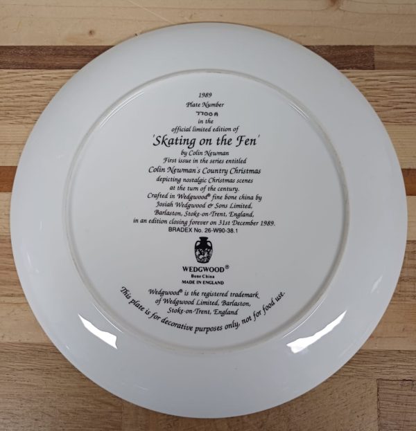 Wedgwood borden & certificaat - 3 stuks - Afbeelding 9