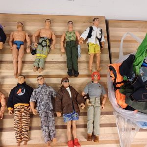 Hasbro Action man barbies - 10 stuks & accessoires