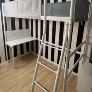 1 persoons Ikea Vitval hoogslaper