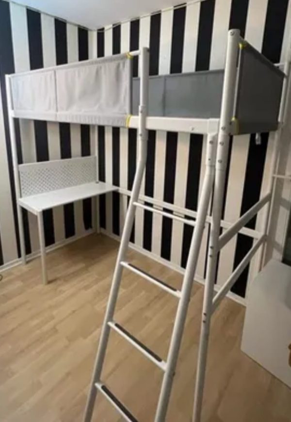 1 persoons Ikea Vitval hoogslaper