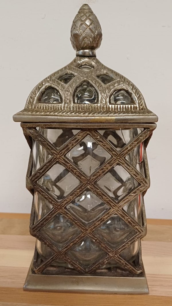 Vintage handgeblazen bubble glass / bubbelglazen apothekerspot