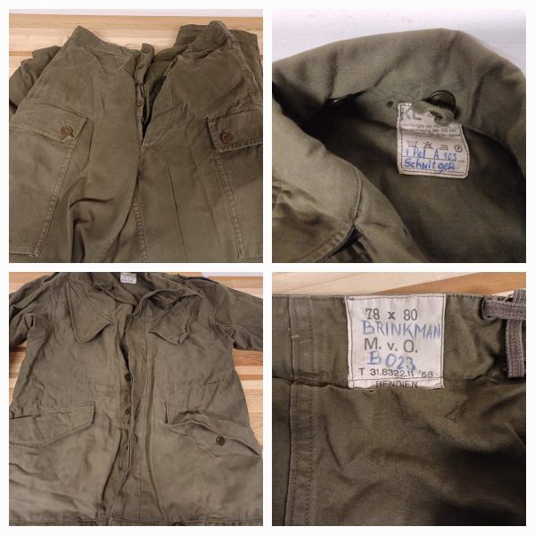 Legertas / plunjezak voorzien van kleding en accessoires - Afbeelding 24