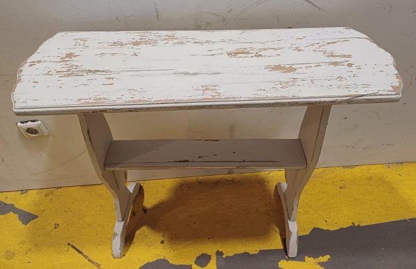 Witte bijzettafel - opknapper - Afbeelding 6