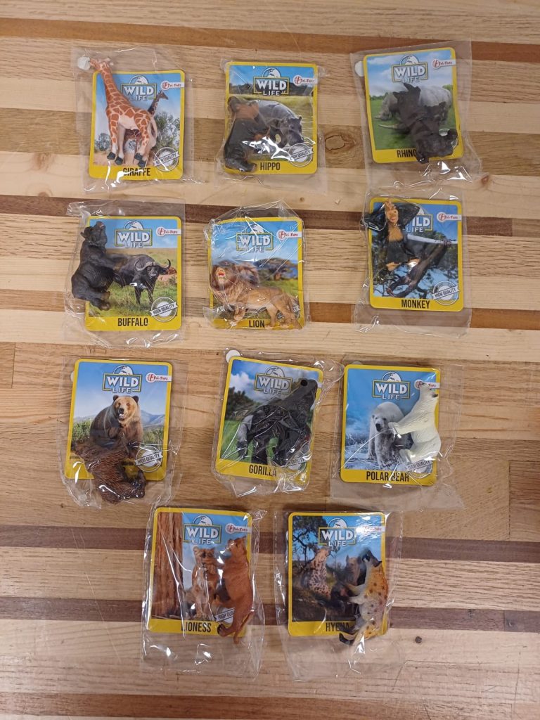 Wild Life - Toi Toys - dieren - 11 stuks