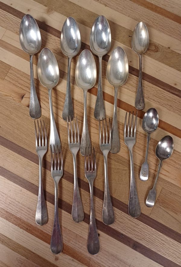 Christofle bestek - 15 delig - verzilverd