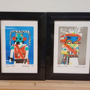 Cor Versteeg - Kachina Doll - 2 stuks