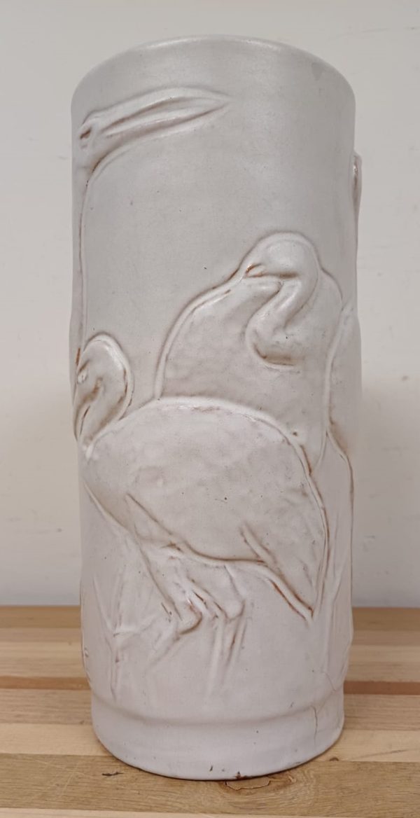 Mobach vaas met reigers - keramiek - 219