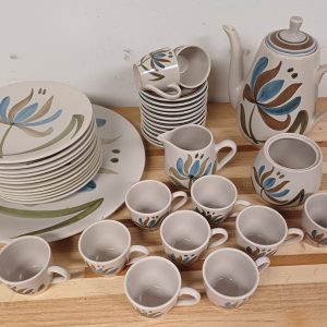 Longchamp keramisch servies - 38 delig