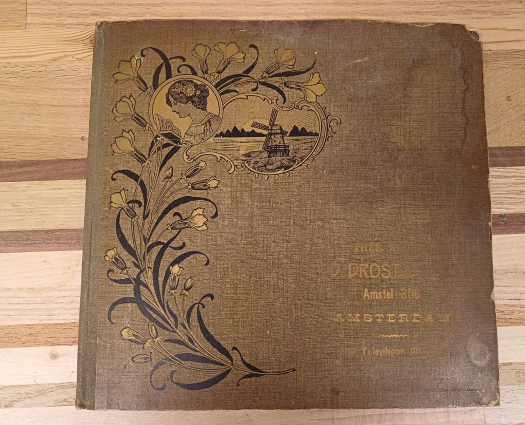 Vintage plaatjes thee, koffie D. Drost & Zoon