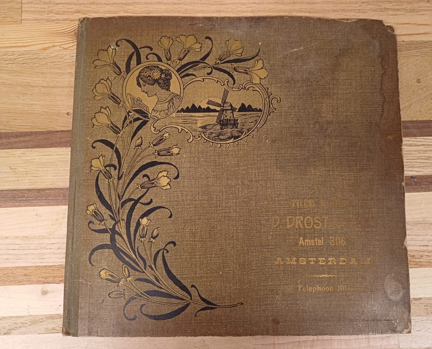 Vintage plaatjes thee, koffie D. Drost & Zoon