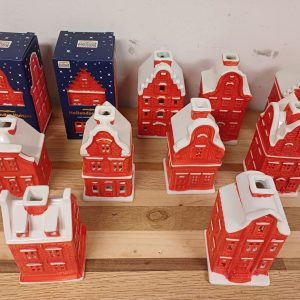 Postcode Loterij Huisjes - Hollandse Huisjes - 11 stuks