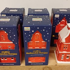 Hollandse huisjes Postcodeloterij - 6 stuks