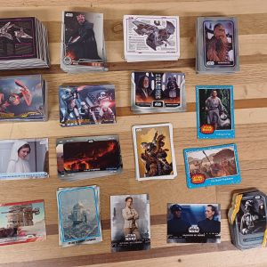 Star Wars plaatjes / cards - 249 stuks