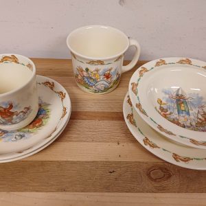 Bunnykins servies - 6 delig - Royal Doulton