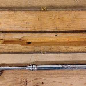 Schrader Service Tyre Gauge bandenspanningsmeter houten doos