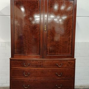 Vintage kabinetkast - notenhouten stijl