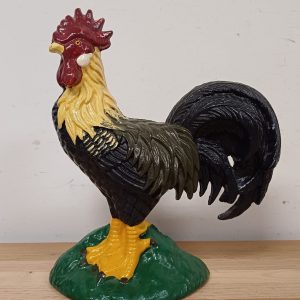 Gietijzeren deurstop - Kip