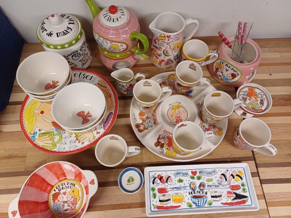 Blond Amsterdam servies - 22 delig