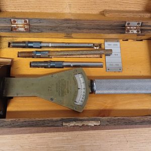 Vintage meetgereedschap Johansson Cej. 200-6 / 150-200