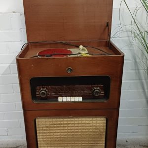 Vintage Philips grammofoon radiospeler
