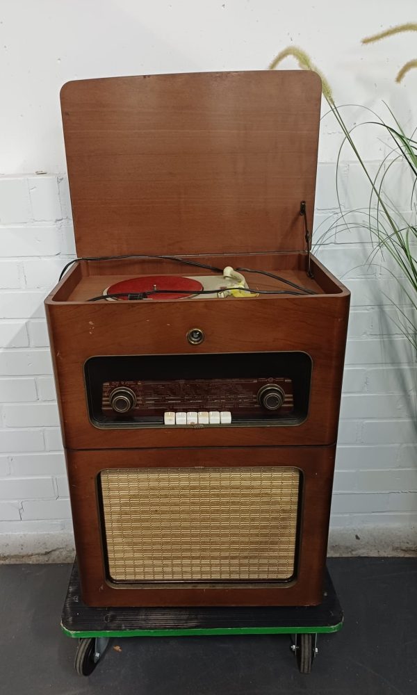 Vintage Philips grammofoon radiospeler
