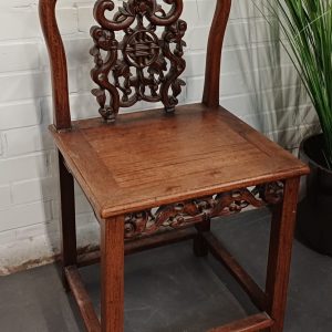 Antieke Chinese houten stoel