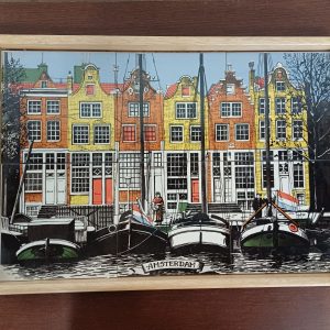 Dienblad Amsterdam - Delft Blue