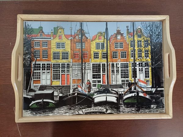 Dienblad Amsterdam - Delft Blue