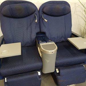 KLM B747 Business Class stoelen