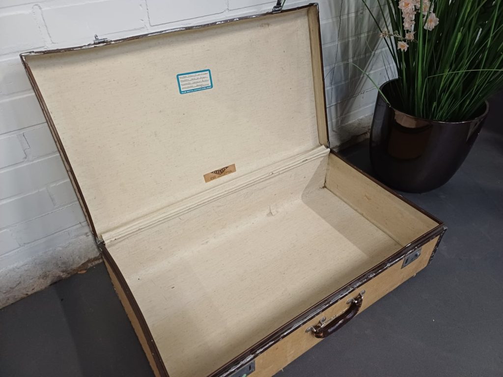Vintage Tizlite koffer - gemaakt in Engeland