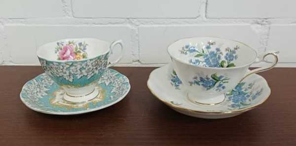 Royal Albert kop en schotels - 2 stuks