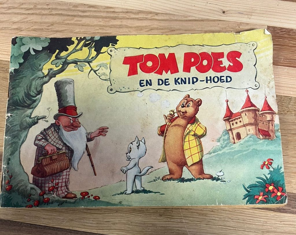 Tom Poes en de knip-hoed - 1e druk 1958