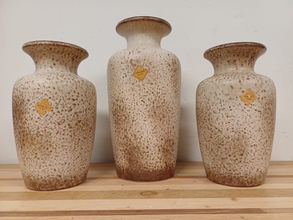 West Germany vazen 202-24 (2x) en 202-30 (1x)