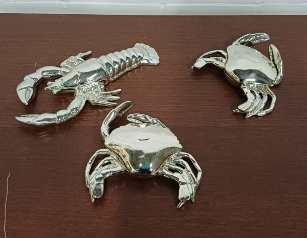 3 Riviera Maison zilver beeldje - 3 stuks