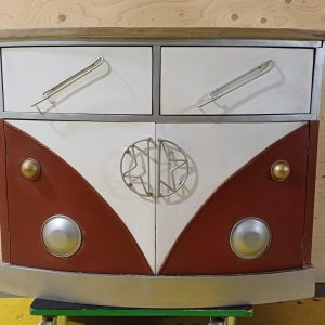 Uniek dressoir / kast volkswagen Retro Bus T1