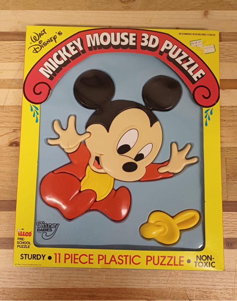 Vintage Mickey Mouse 3D puzzel - Sturdy