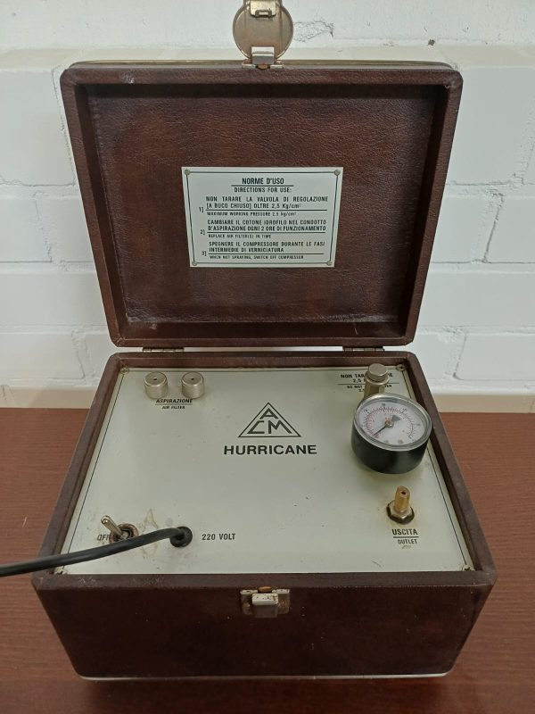 Vintage Airbrush Compressor - Hurricane