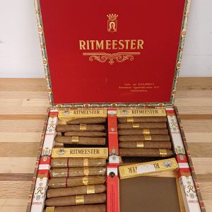 Vintage Ritmeester sigarendoos & sigaren