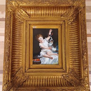 Emile Munier schilderij met mooie lijst