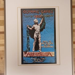 Vintage Poster Olympische Spelen Los Angeles 1932 Poster