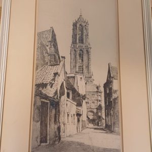 Ets / schets - H.E. Roodenburg - Utrecht