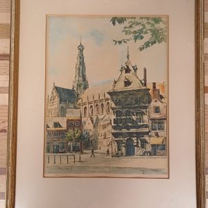 Ets - Cees Bolding - Bavo en de Waag - Haarlem