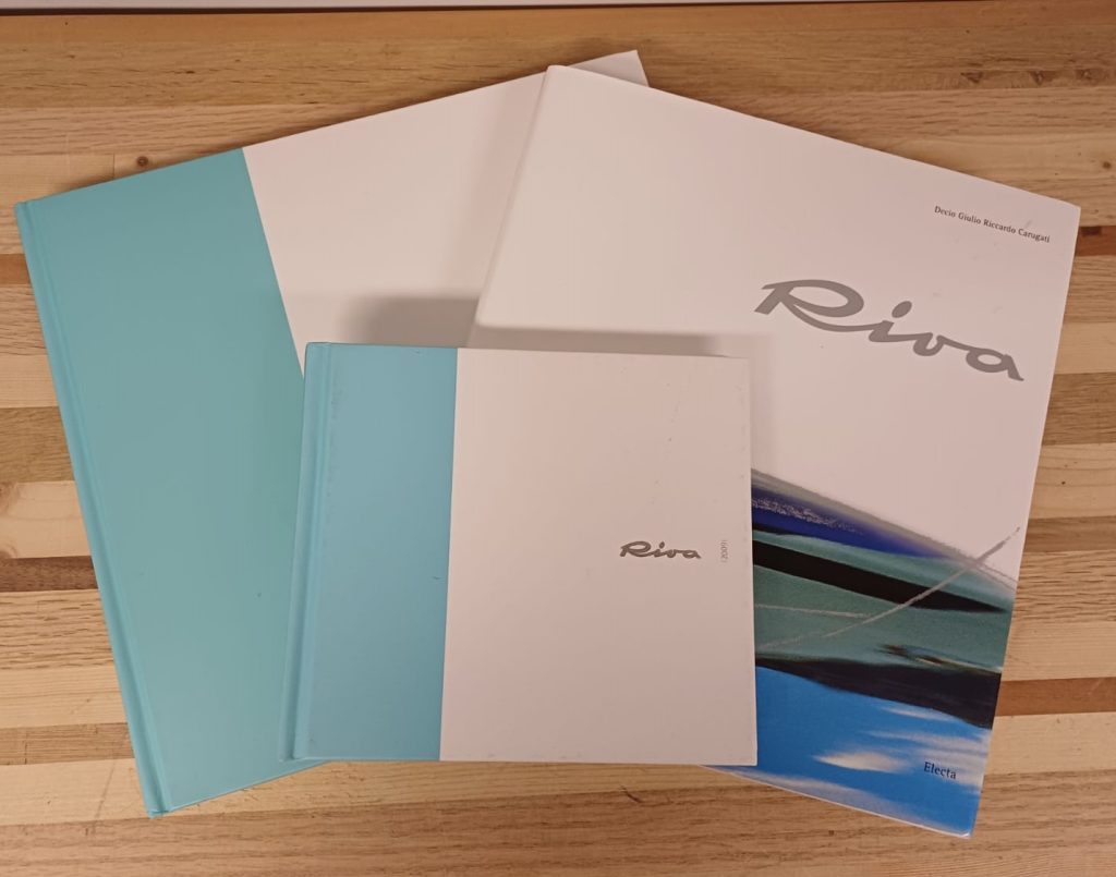 Catalogus / fotoboek van Riva boten - 3 boeken