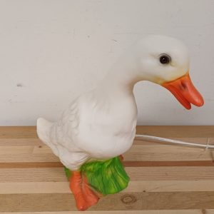 Vintage Heico tafellamp - eend