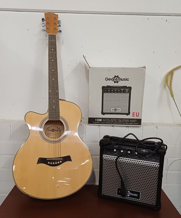 Gear4music gitaar en versterker