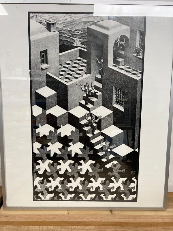 MC Escher poster ingelijst