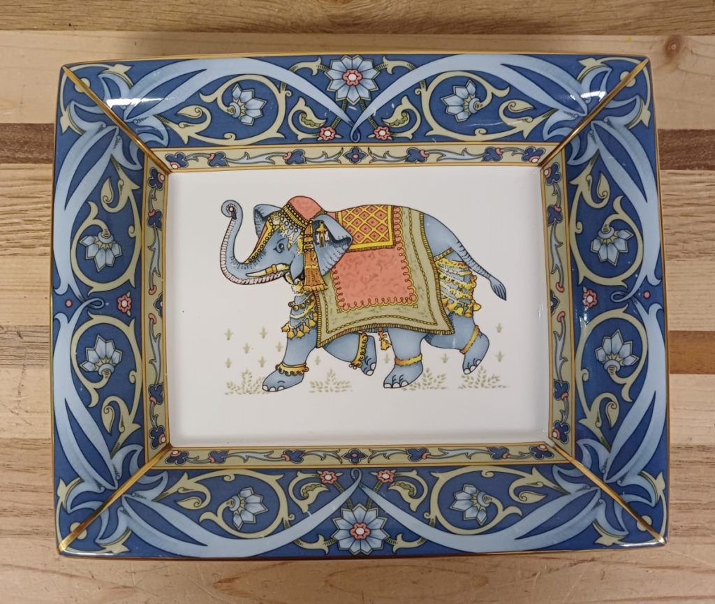 Wedgwood Blue Elephant schaaltje