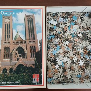 Puzzel - 100 St. Bavo kerk Haarlem 1998 - 1000 stukjes